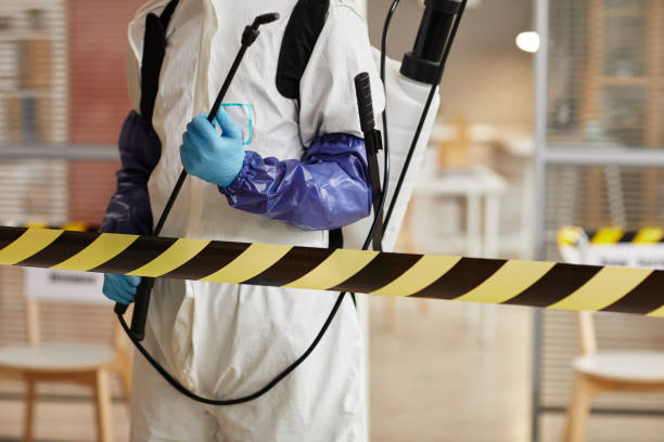 Professional Trauma Scene Cleanup technician working in Monroeville, NJ